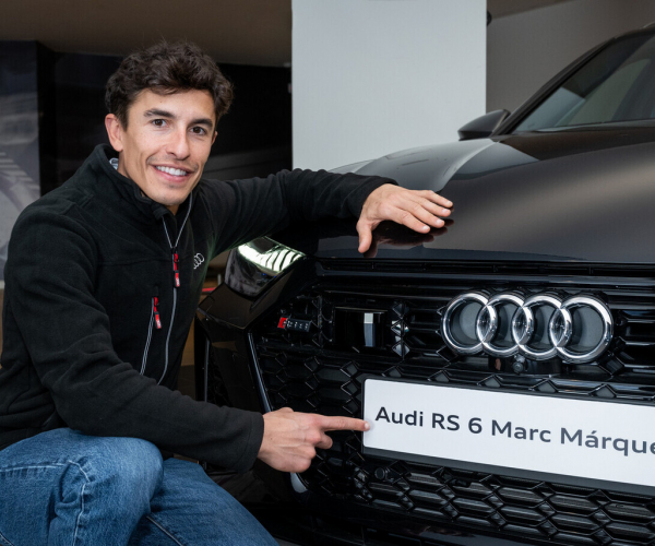 Marc Márquez ha unido fuerzas con Audi