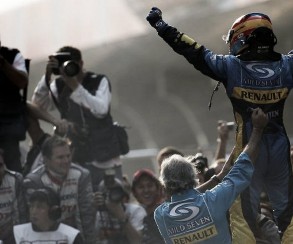 Fernando Alonso cumple 300 Grandes Premios en Fórmula 1