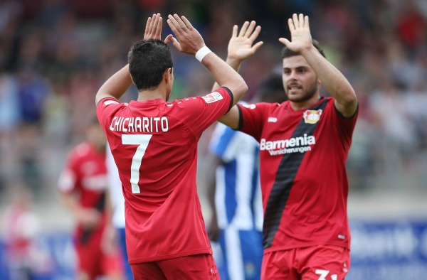 Leverkusen, Chicharito: "Spero che Kiessling torni presto. Abbiamo voglia di fare meglio"
