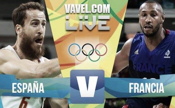 Risultato Spagna 92-67 Francia in Quarti di finale di Rio 2016