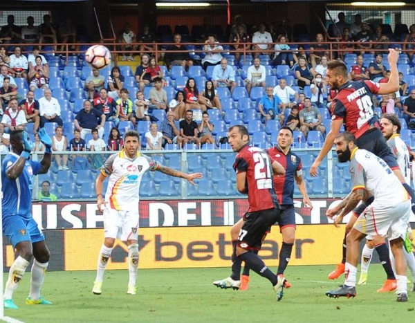 Tim Cup - Genoa al cardiopalma, Lecce tutt'altro che da Lega Pro. Finisce 3-2