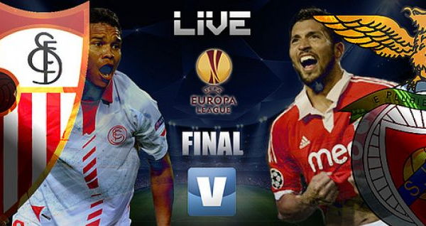 Benfica - Sevilla, Score and Text Commentary of 2014 Europa League Final