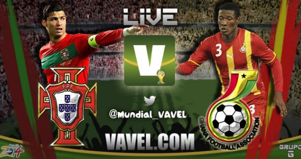 Live Portogallo - Ghana, Mondiali 2014 in diretta