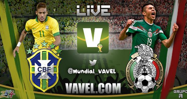 Live Brasile - Messico, Mondiali Brasile 2014 in diretta