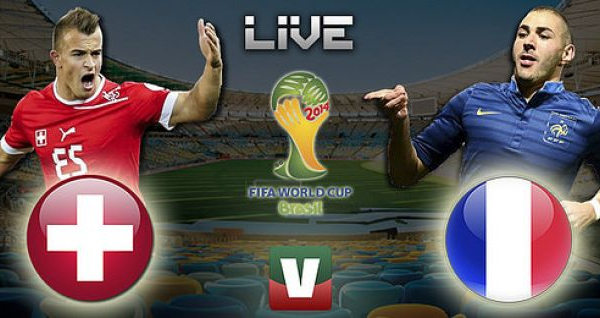 Copa do Mundo 2014: França - Suiça (2-5)