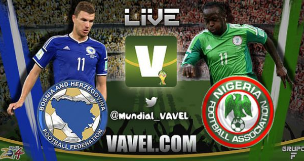 Live Nigeria - Bosnia, Mondiali 2014 in Diretta