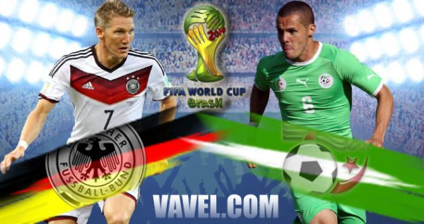 Germany - Algeria Live and Scores of FIFA World Cup 2014