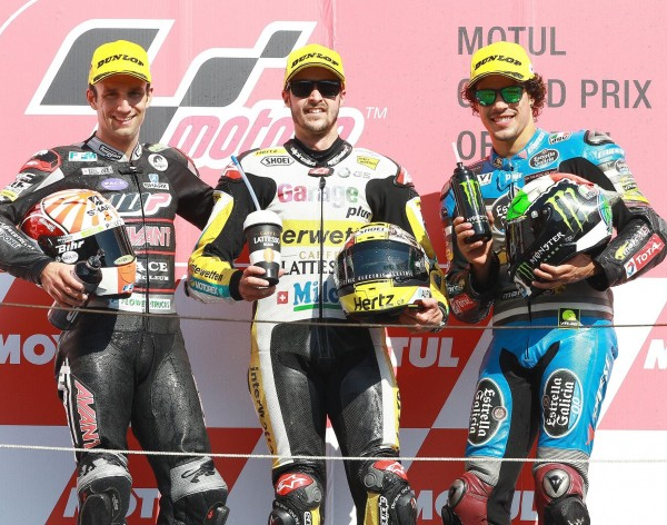 Perfect ride from Luthi leads to him winning the Moto2 race in Motegi