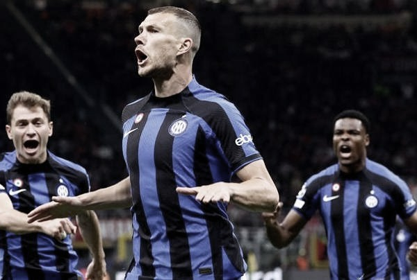 Dzeko comemora vitória da Inter na
Champions: “Estivemos concentrados do primeiro ao último minuto”