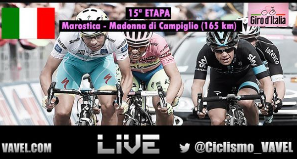 Giro D'Italia 2015, 15^ tappa Marostica - Madonna di Campiglio: vince Landa, Contador in controllo