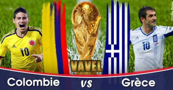 Live Coupe du Monde 2014 : Colombie - Grèce en direct