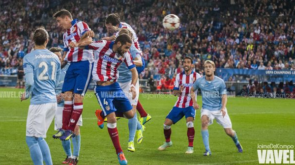 El Atlético de Madrid adora el córner; el Malmö lo detesta