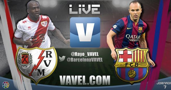 Live Liga BBVA : le match Rayo Vallecano - FC Barcelone en direct