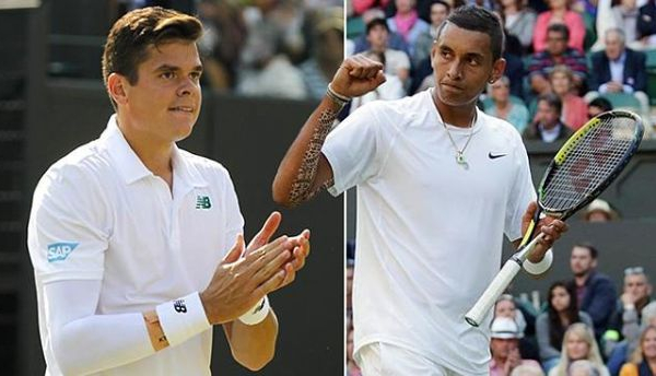 Kyrgios And Raonic Withdraw From Paris Masters Due To Injury