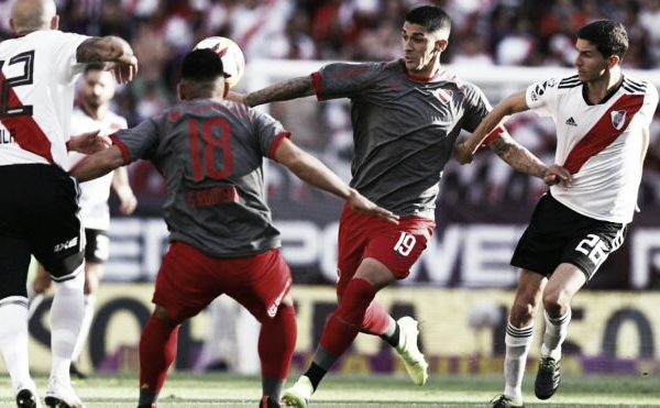 River enfrenta a Independiente, en el postergado de la Superliga