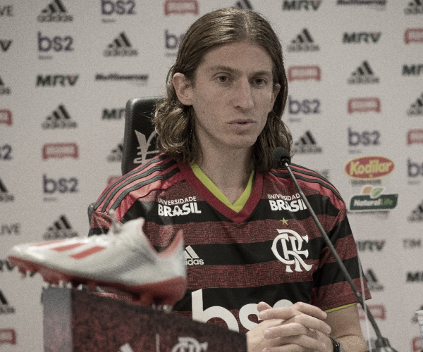 Apresentado no Flamengo, Filipe Luís vibra com realização do sonho: "Hoje é um grande dia para mim"
