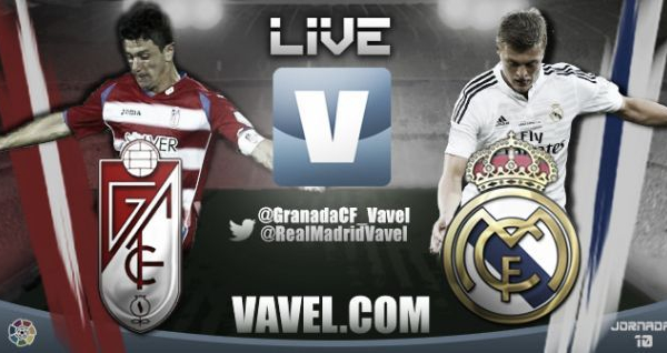 Live Liga BBVA : le match Grenade - Real Madrid en direct