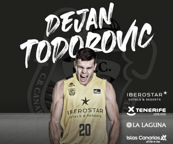 Iberostar Tenerife incorpora músculo con el fichaje de Dejan Todorovic