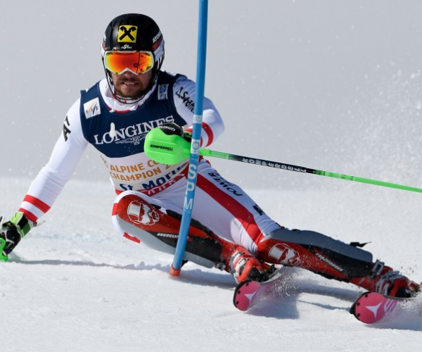 Sci Alpino, Schladming - Slalom maschile, prima manche: Hirscher precede Kristoffersen