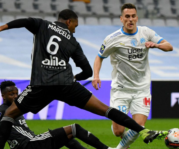 Gol y resumen del Marsella 1-0 Lyon en la Ligue 1