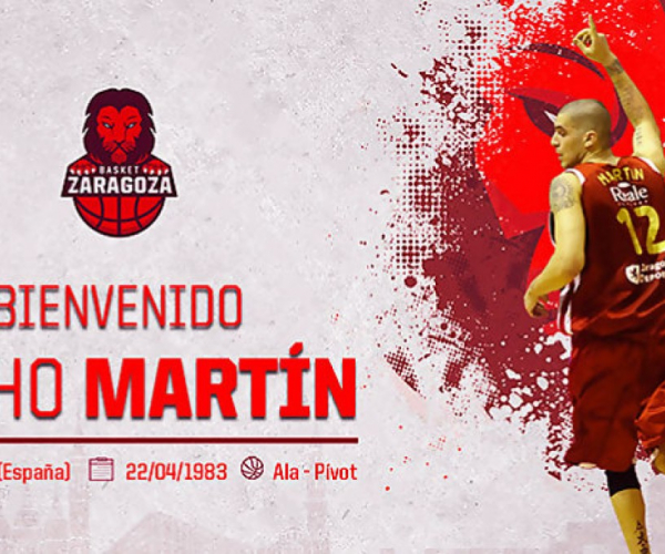 El regreso de Nacho Martín cierra la plantilla de Basket Zaragoza