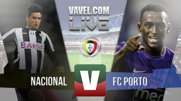 Nacional x FC Porto    na Liga NOS (1-1)