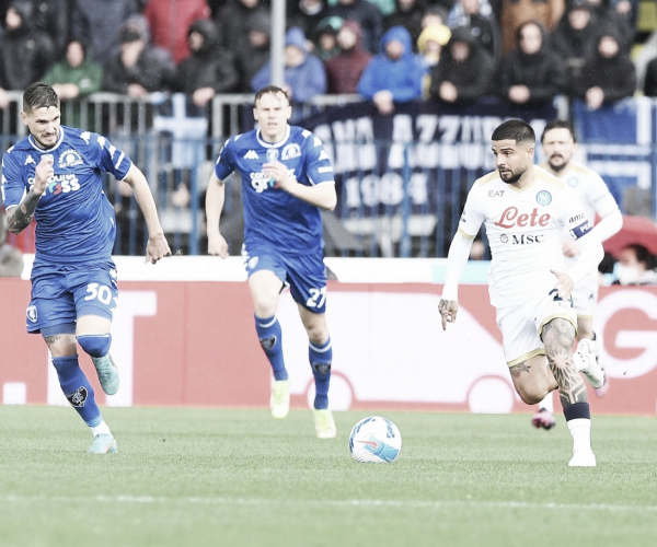 Napoli sofre virada espetacular para Empoli e vê distancia dos líderes aumentar na Série A