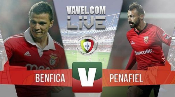 Resultado Benfica x Penafiel na Primeira Liga (4-0)