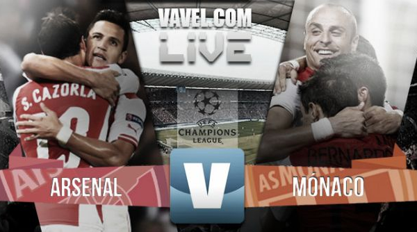 Diretta Arsenal - Monaco, risultato live di Champions League (1-3)