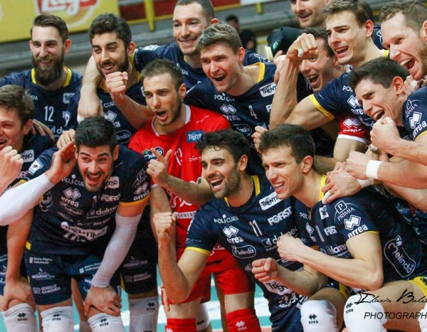 Volley M - Lube, Diatec Trentino e Sir Safety Perugia sono le prime semifinaliste scudetto