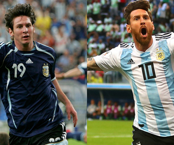 ¿Cuántos goles lleva Messi en Copas del Mundo?