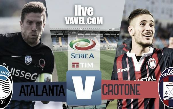 Atalanta - Crotone in Serie A 2016/17 LIVE: finisce qui! Atalanta batte Crotone grazie a Conti! (1-0)