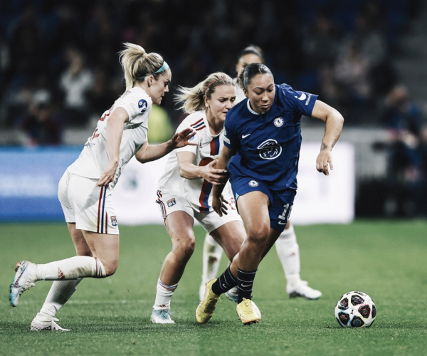 Gols e melhores momentos para Chelsea (4) 1x2 (3) Lyon pela Champions League Feminina