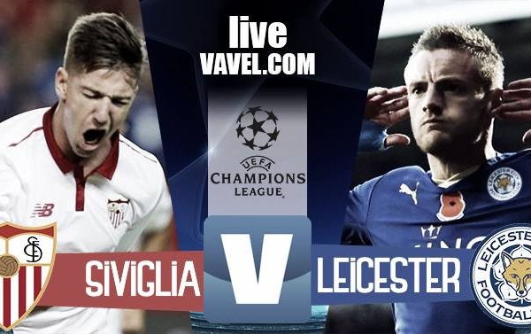 Risultato Siviglia - Leicester in Champions League 2016/17 - Sarabia, Correa, Vardy! (2-1)