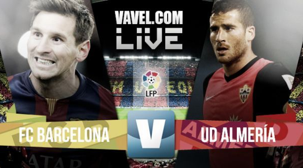 Diretta Barcellona - Almeria in il risultato della partita di Liga Spagnola (4-0)