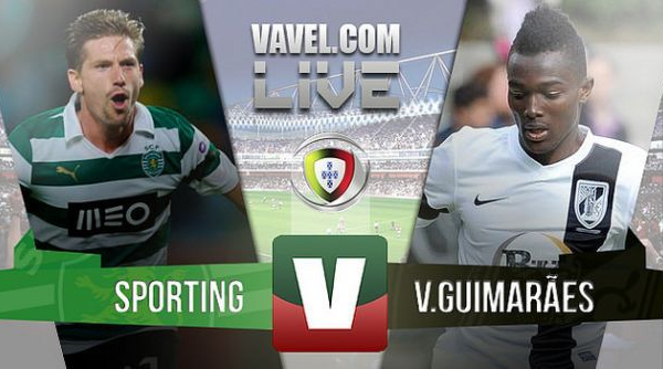 Resultado Sporting x Vitória Guimarães na Liga NOS (5-1)