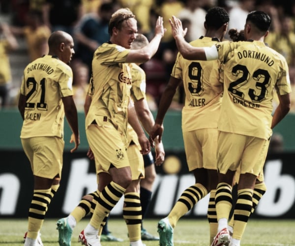 Gol e melhores momentos para Borussia Dortmund x Colônia pela Bundesliga (1-0)
