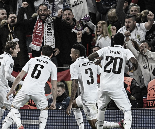 Em virada histórica, Real Madrid goleia Liverpool em Anfield