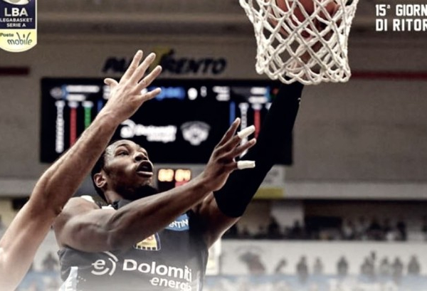 LegaBasket - Trento ferma Avellino e si prende il quarto posto