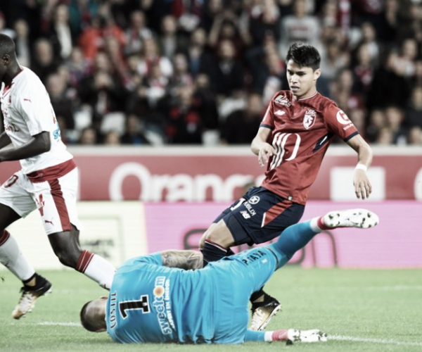 Thiago Maia é expulso e Lille empata sem gols com Bordeaux na Ligue 1