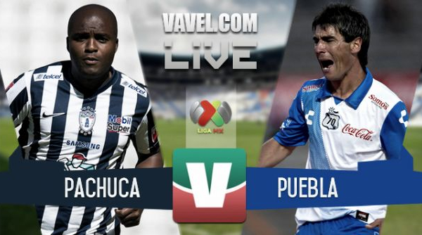 Resultado Pachuca - Puebla en Liga MX 2015 (2-1)