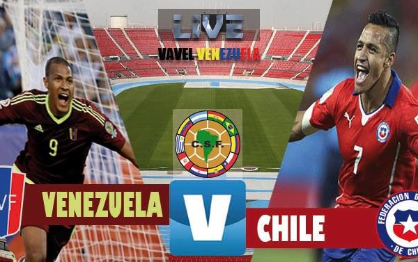 Resultado Chile vs Venezuela por Eliminatorias Mundial 2018 (3-1)