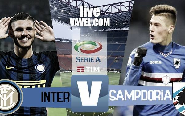 Inter - Sampdoria in Serie A 2016/17. Quagliarella fa 2-1, rimonta Samp!