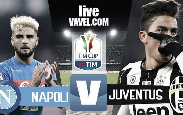 Napoli - Juventus terminata in semifinale Coppa Italia 2017 (3-2): Insigne la riapre!