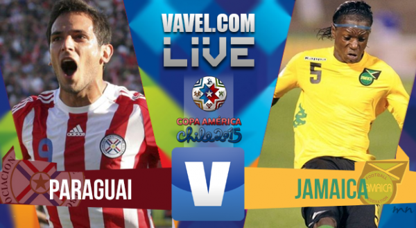 Resultado Paraguai x Jamaica na Copa América 2015 (1-0)