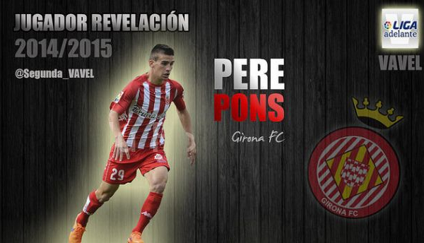 Pere Pons: Jugador revelación de la Liga Adelante 2014-15
