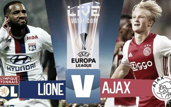 Lione - Ajax in Europa League 2016/17 (3-1): Ghezzal, si riapre tutto!