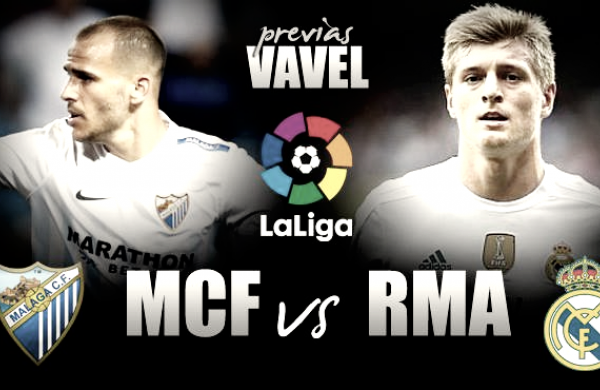 Málaga CF - Real Madrid: a por todas, sin titubeos