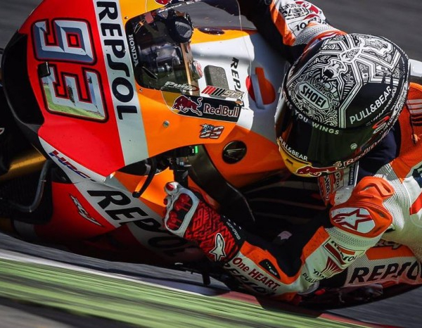 MotoGP - I test di Barcellona si concludono con Marquez in testa