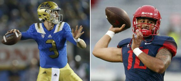 UCLA Bruins - Arizona Wildcats Score And Results Of 2015 College Football (56-30)